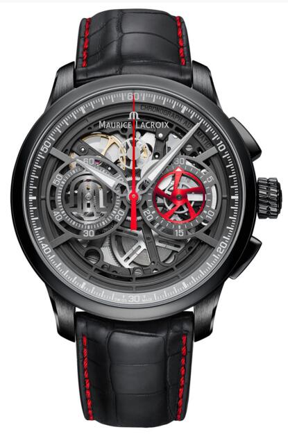 Review Best MP6028-PVB01-001-1 Maurice Lacroix Masterpiece Chronograph Skeleton Replica watch